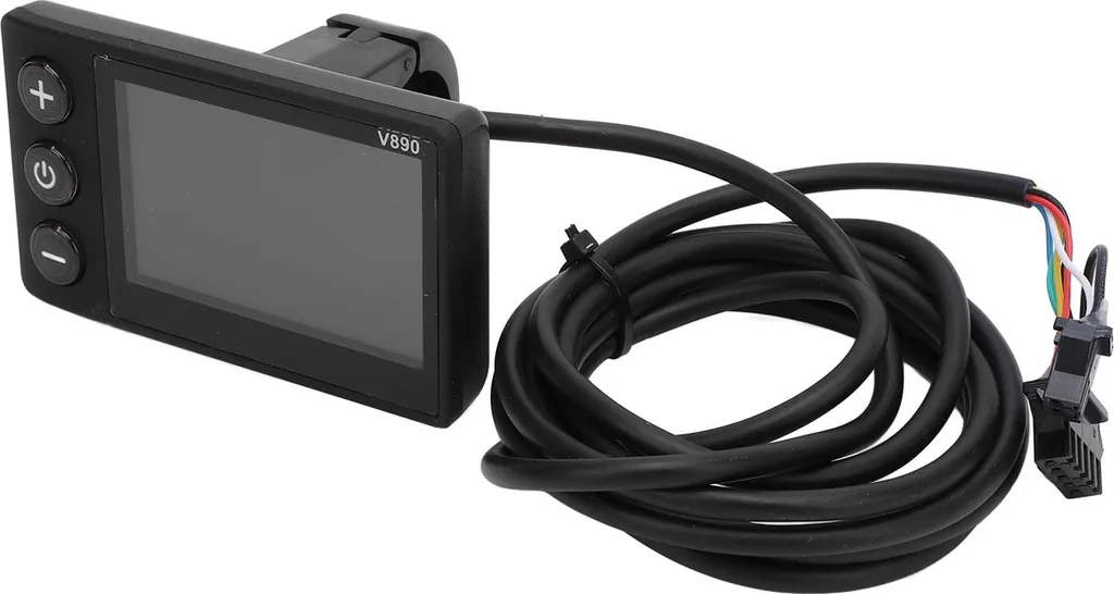 Écran LCD Vélo Électrique Multi-Tension avec Support de Montage Robuste