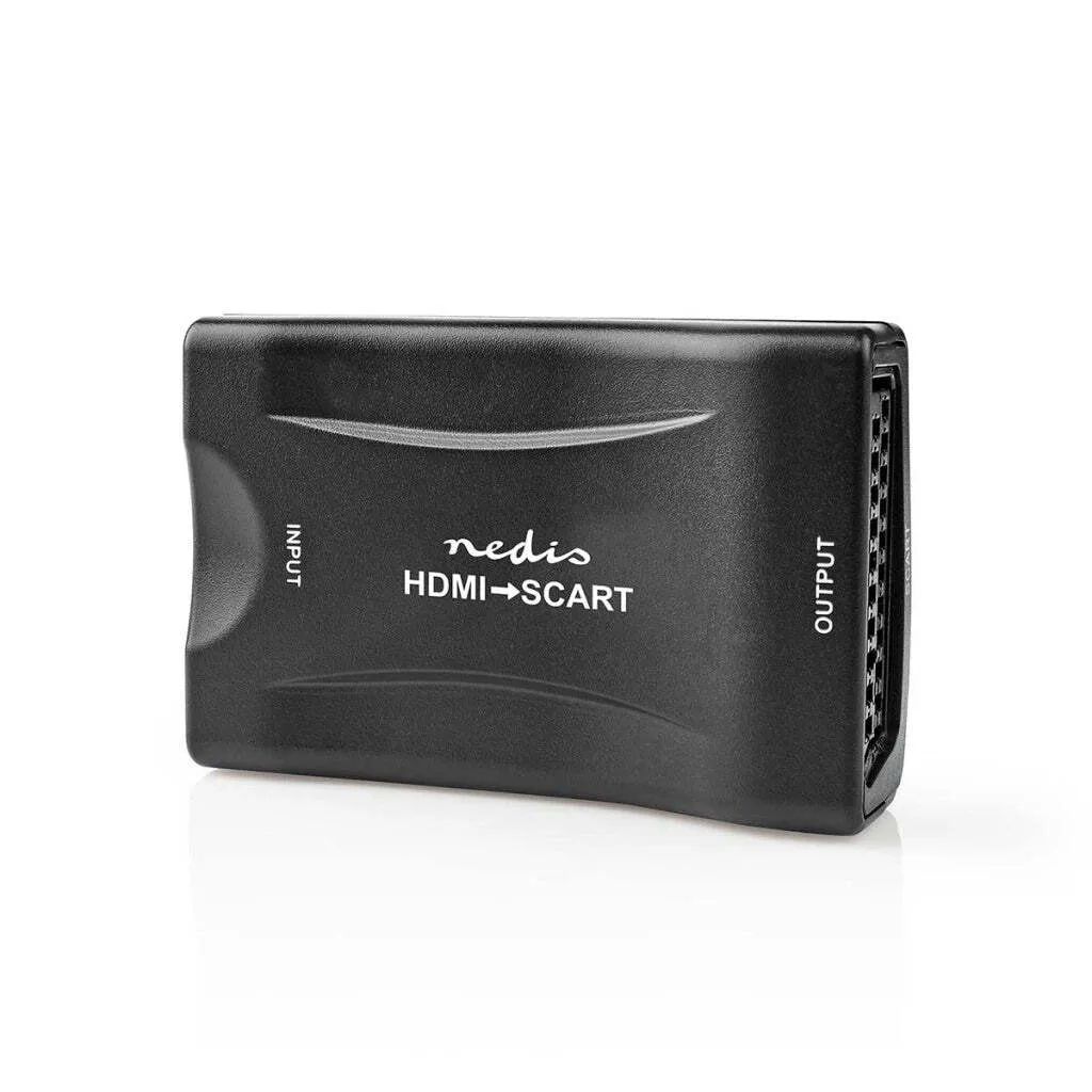 Convertitore Video Nedis HDMI a Scart VCON3461BK Full HD 1080p