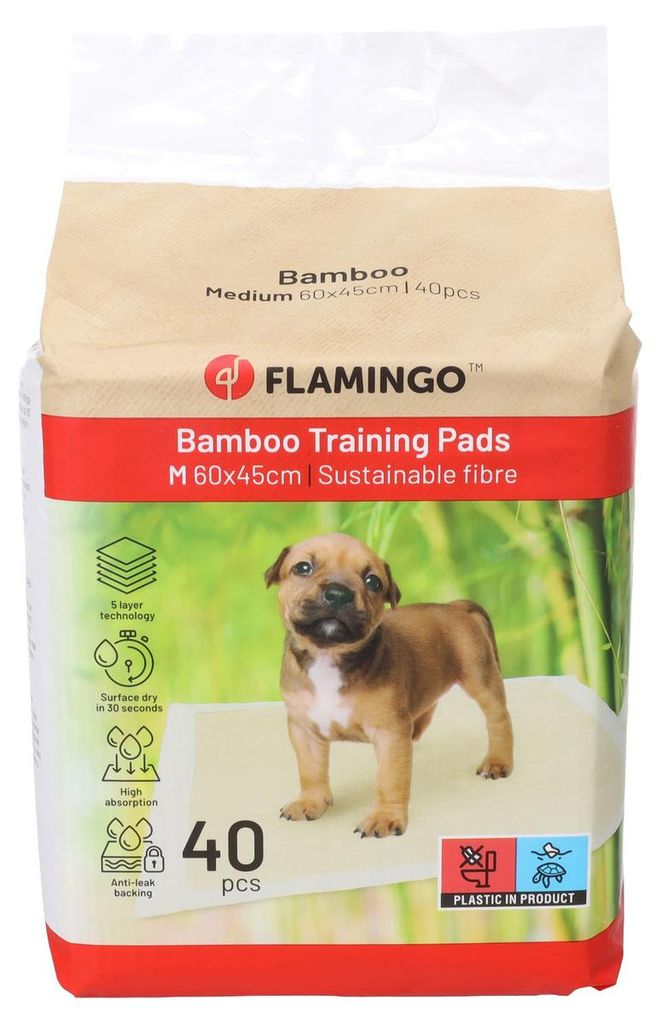 Flamingo Trainingsmatte Bamboo Padu beige, Maße: 60 x 45 cm