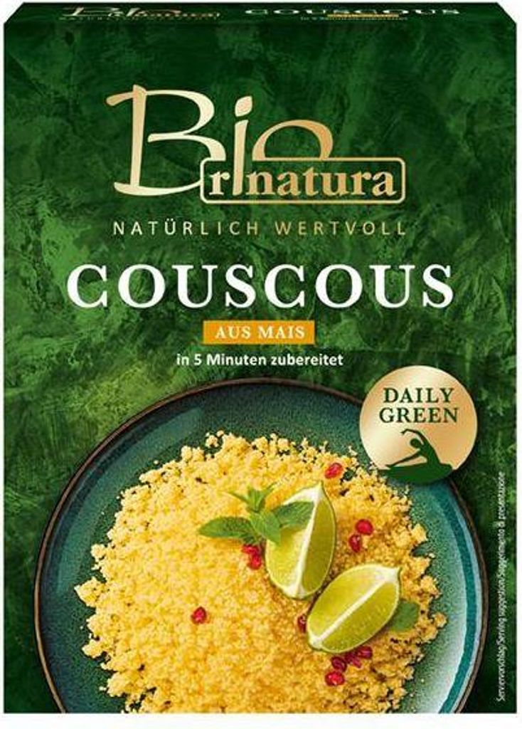 Rinatura Coucous aus Mais 400g mild im Geschmack Balaststoffquelle vegan