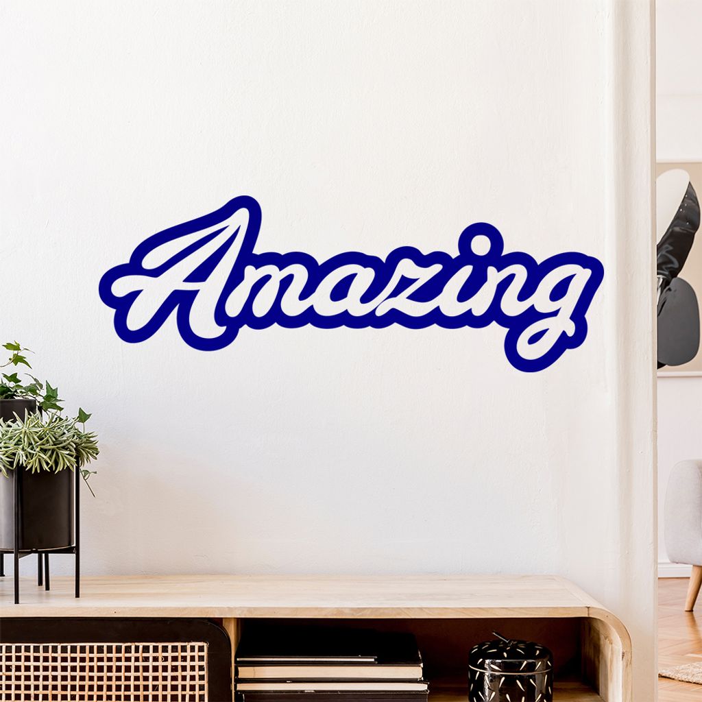 Amazing unglaublich Wandtattoo Wandaufkleber Wall Sticker - Dekoration, Küche, Wohnzimmer, Schlafzimmer, Badezimmer