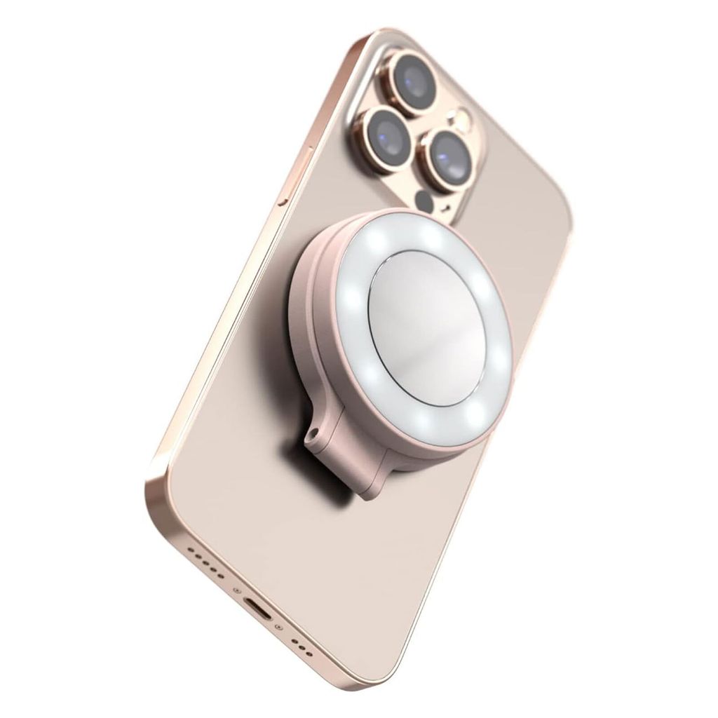ShiftCam SnapLight, Selfie-Licht, Pink, Jede Marke, iPhone 14 Pro Max, iPhone 14 Pro, iPhone 14 Plus, iPhone 14, iPhone 13 Pro Max, iPhone 13 Pro,....