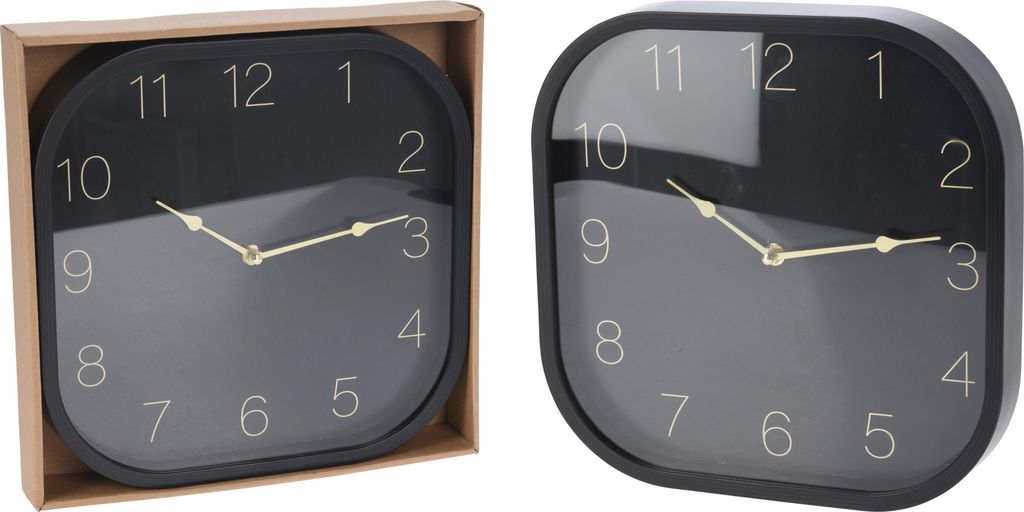 Horloge murale carrée EH Image du produit 