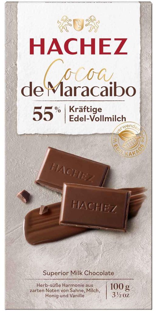 Hachez Cocoa de Maracaibo 55% Kakao 100g Produktbild 