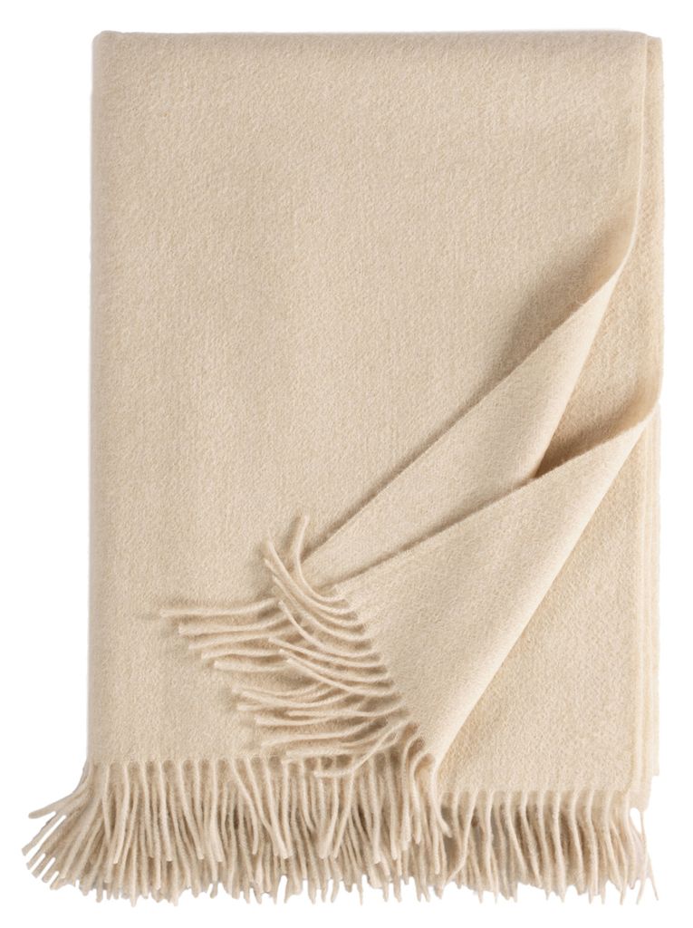 EAGLE PRODUCTS edle Cashmere Decke Windsor creme 130x195