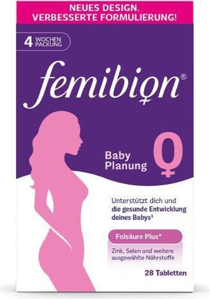 FEMIBION 0 Babyplanung Tabletten, 28 Stück