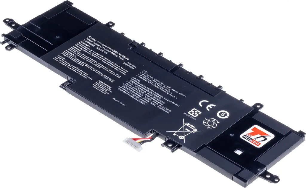 Batteria Ricambio Asus ZenBook 13 UX334FL T6 Power 3400mAh 11.55V Li-Poly