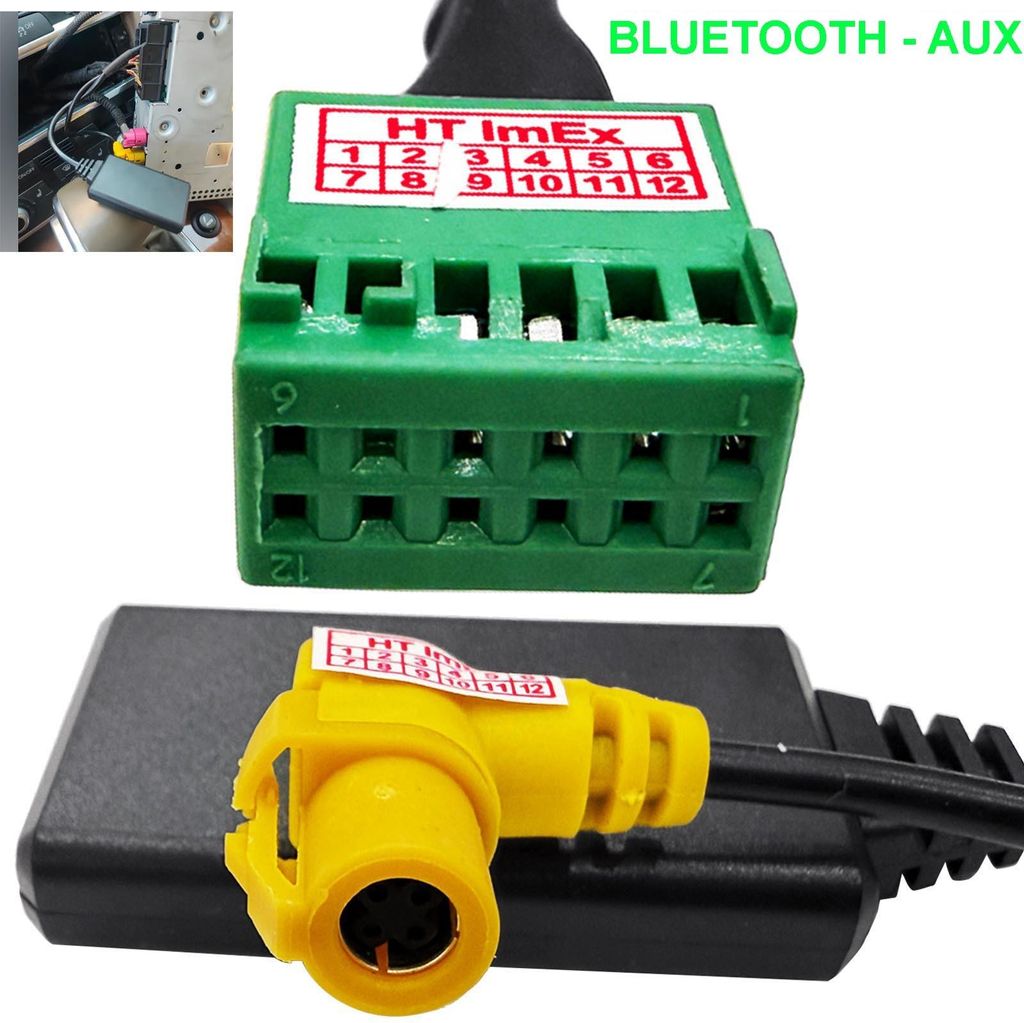 Bluetooth Adapter kabel kompatibel mit Audi A8 2009/01-2010/07 4E2, 4E8 2.8 FSI