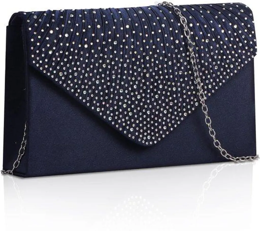 Pochette à main avec bandoulière chaîne amovible - Design minimaliste