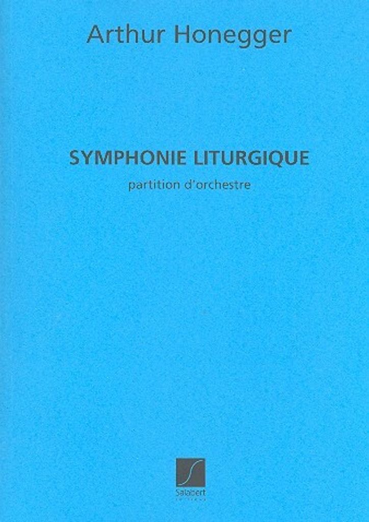 Symphonie liturgique (no.3) pour orchestre partition miniature