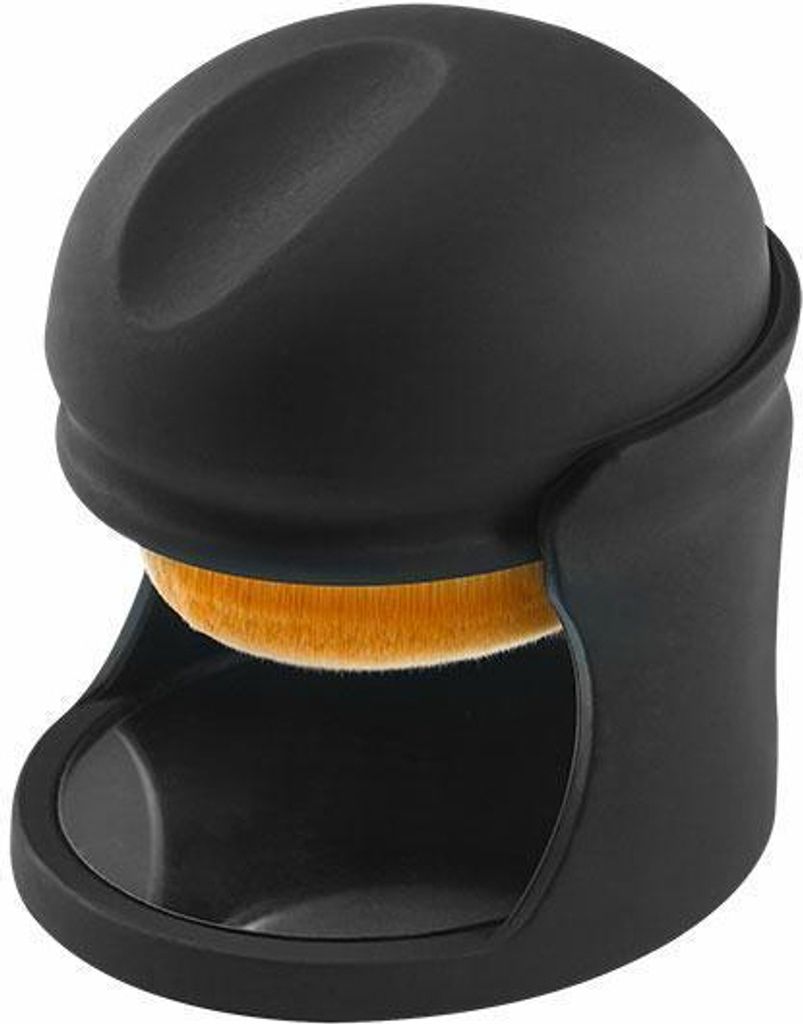 Make-up Bürste in Box mit Spiegel, Feines Synthetik Haar