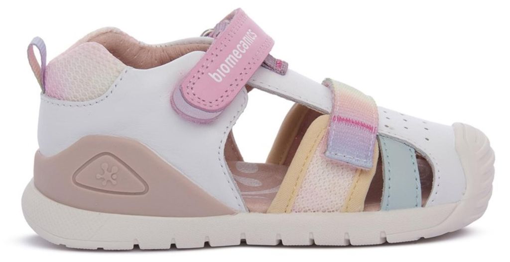 Kinder Sandalen Sommer zweifarbig Weiß Rosa Modellnummer 262111C310