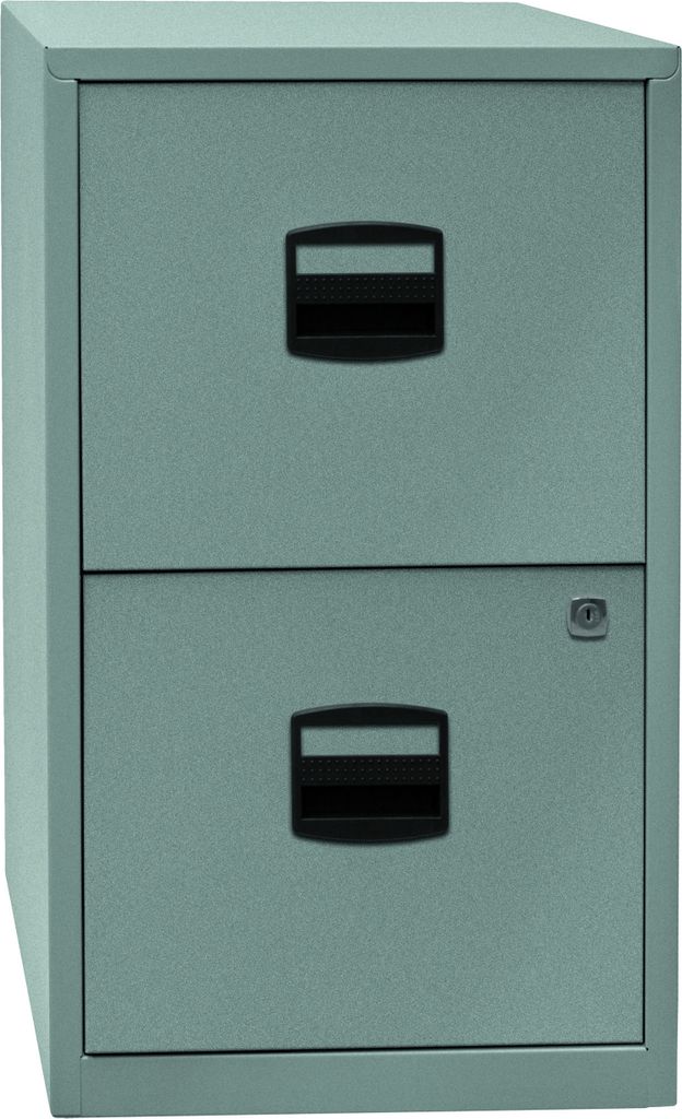 Bisley Home Hängeregistratur Schrank Home Office - Farbe: Silber