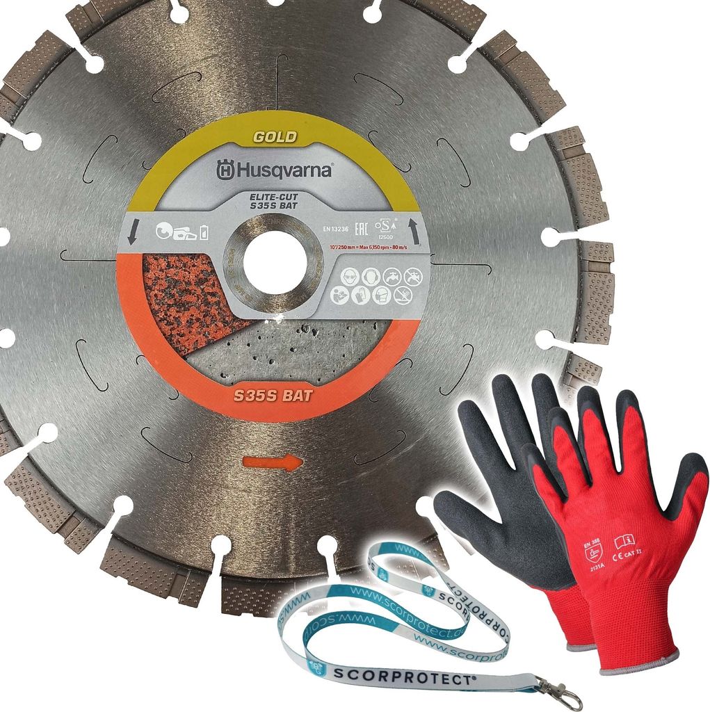 Original Elite-Cut S35 DM 250 mm BAT für Husqvarna Trennschleifer