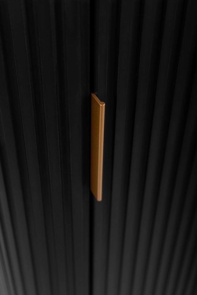 RODAN | Hochschrank 139 cm - Schwarz - Badmöbel, Produktbild 8