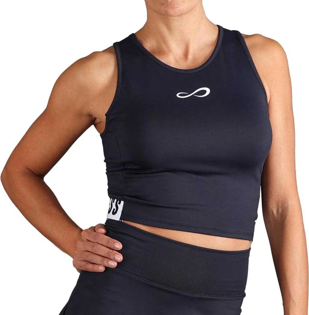 Endless Chill T-shirt sans manches Noir L pour Femme en coton premium