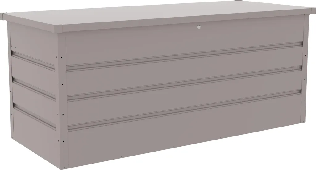 Jardinière G21 Denver 770 L en métal gris anthracite pour grand jardin