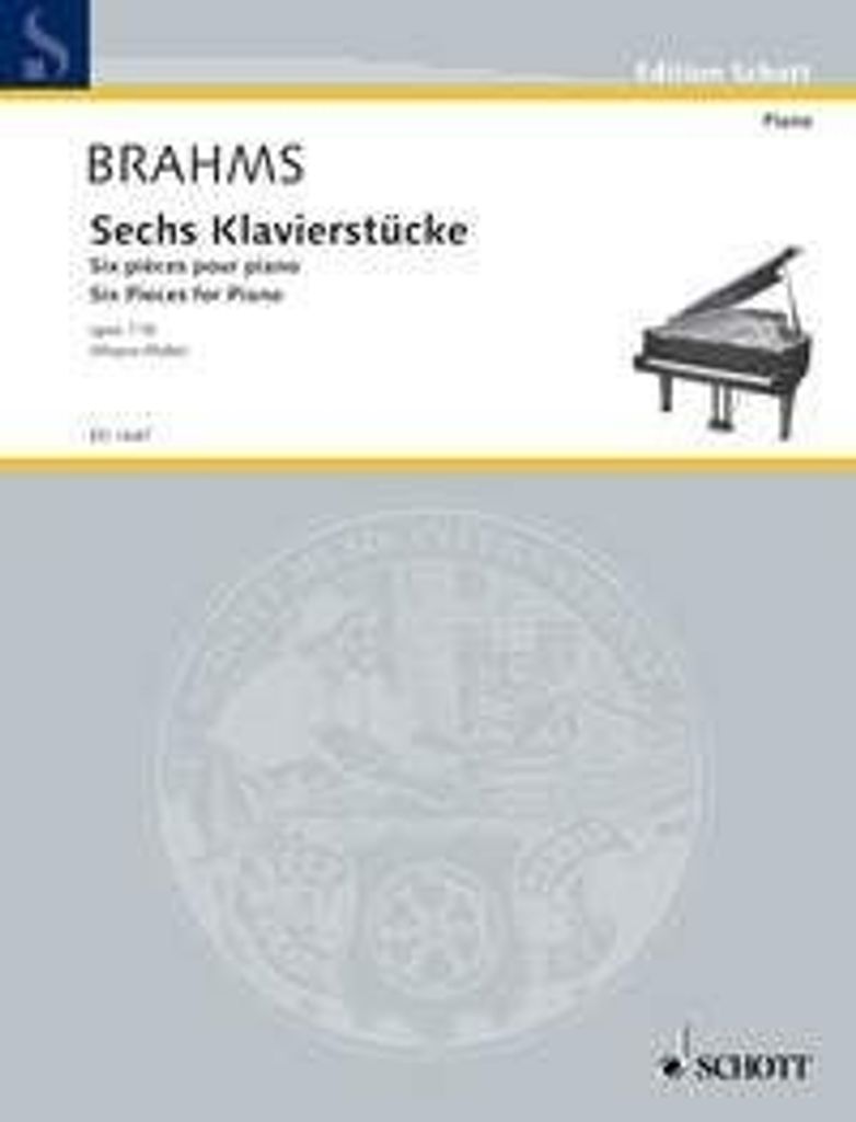 Sechs Klavierstücke op. 118 - Brahms, Johannes