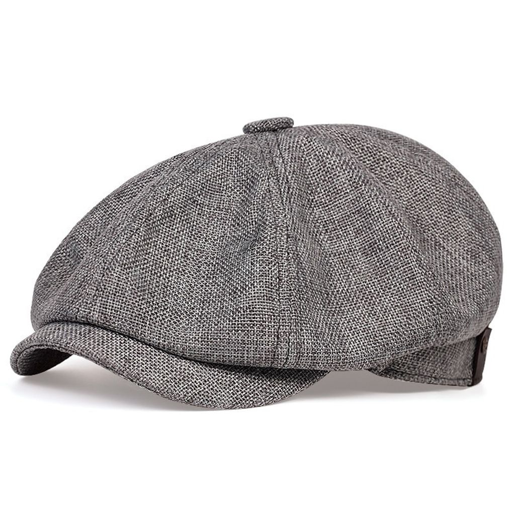Berretto Thomas Shelby Grigio Scuro - Stile Peaky Blinders Immagine del prodotto 