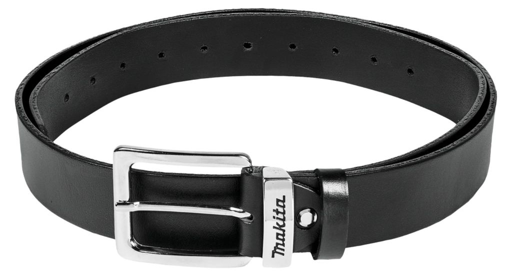 Makita E-05365, Werkzeughüftgurt, Schwarz, Leder, 38 mm, Produktbild 