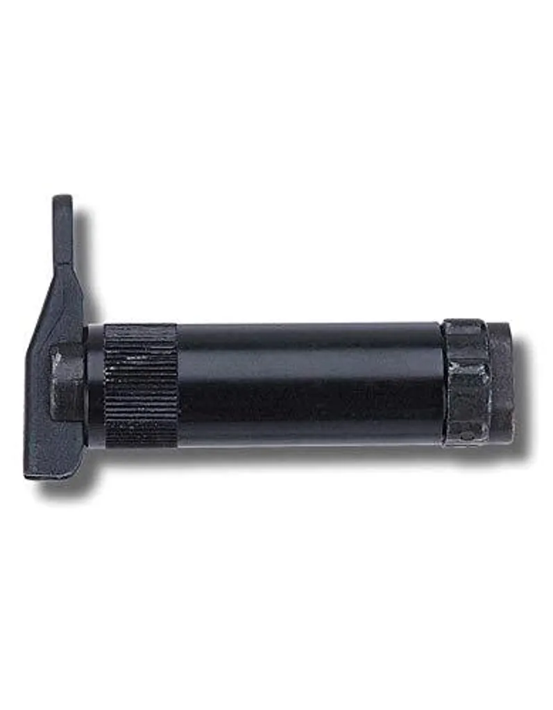 Commande de starter manuel DOMINO noir modèle pliant pour deux-roues