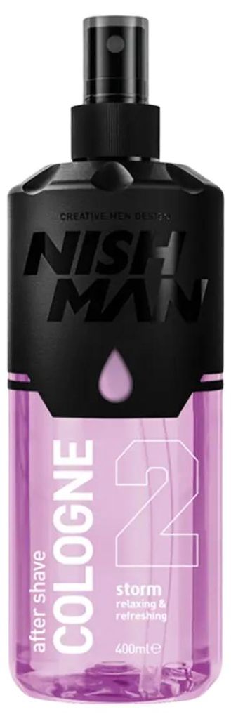 NISHMAN Dopobarba Cologne 400 ml - 02 Storm Immagine del prodotto 