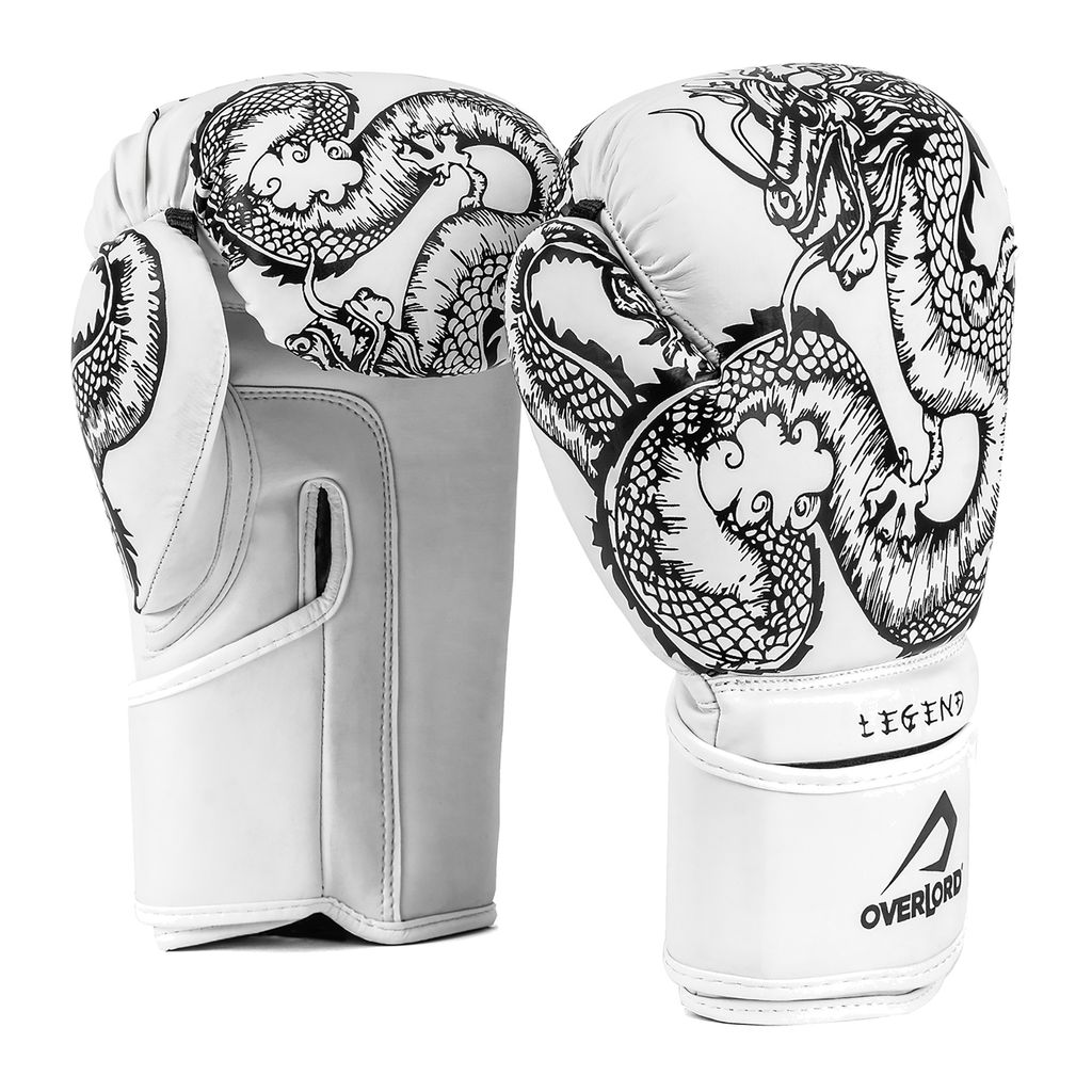 Overlord Boxhandschuhe Legende Weiß 12 oz.