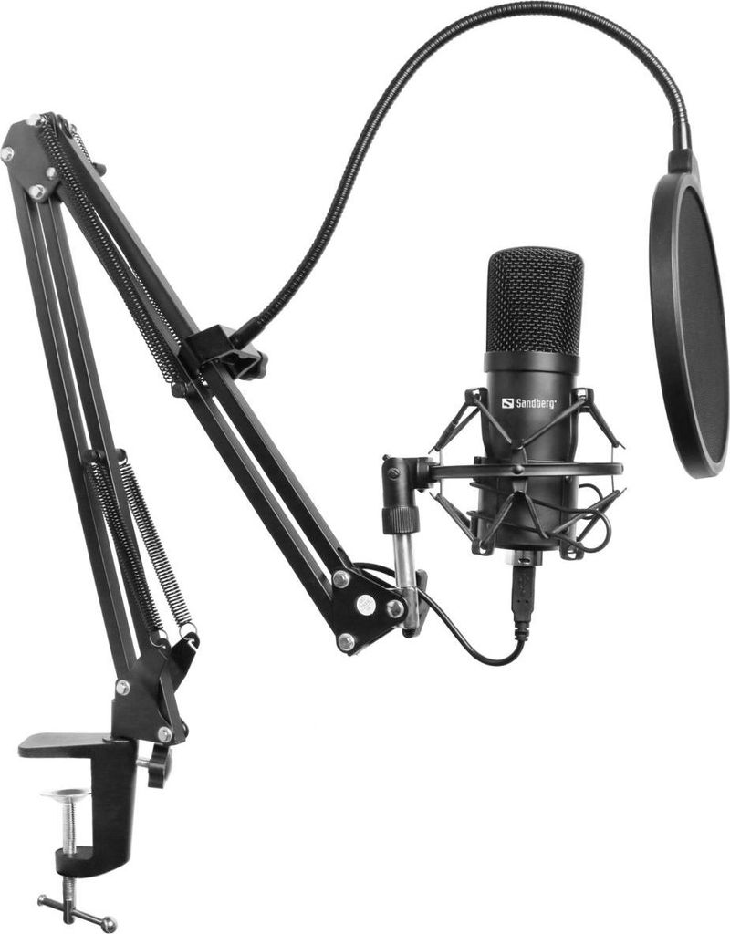 SANDBERG Streamer USB Microphone Kit - Mikrofon