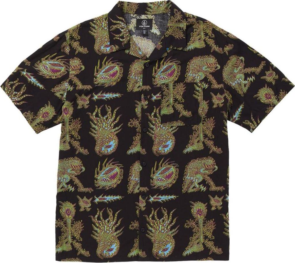 VOLCOM Tetsunori S/S SHIRT - schwarz - M