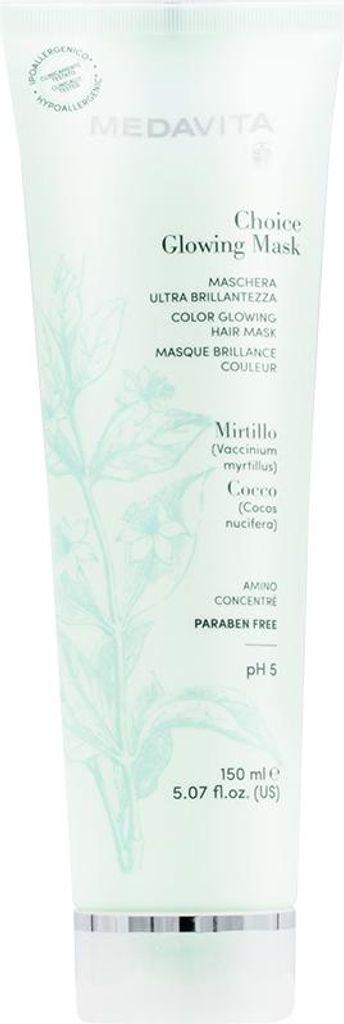 Medavita Choice Glowing Mask 150ml - Ultra-Glanz-Maske