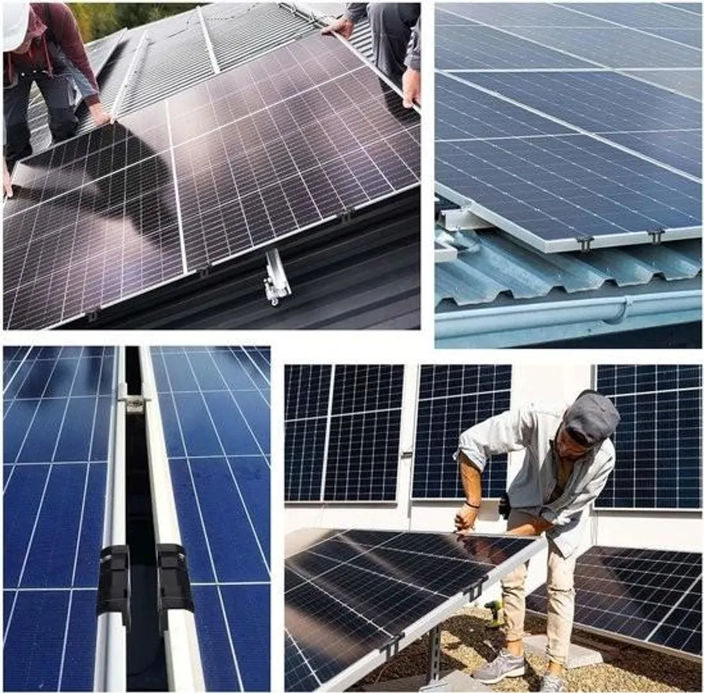 Drainage de l'eau pour panneaux solaires - Solution 24 clips efficaces