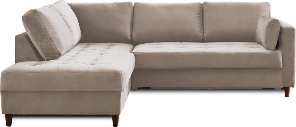 Lisa Design ANNA, Ecksofa mit Schlaffunktion, 5-Sitzer, Produktbild 