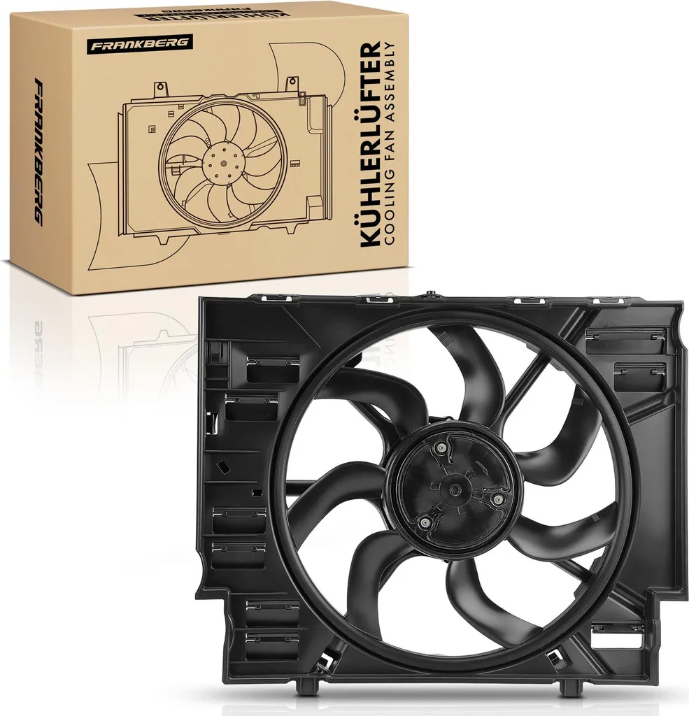 Frankberg Ventilateur de Refroidissement Moteur BMW Série 5 E60 E61 1pc