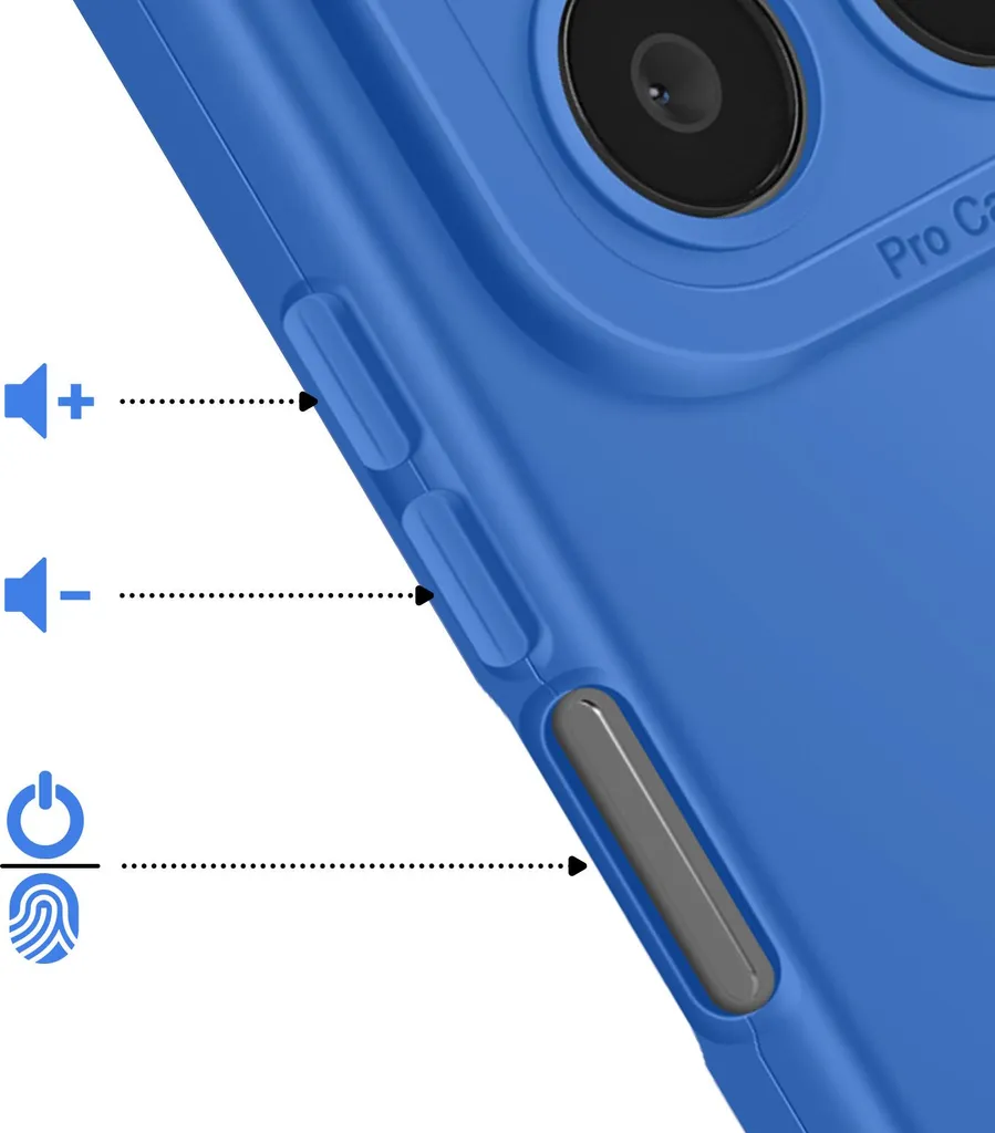 Cover Honor 200 Smart Avizar Silicone Blu - Shockproof & Slim - 4