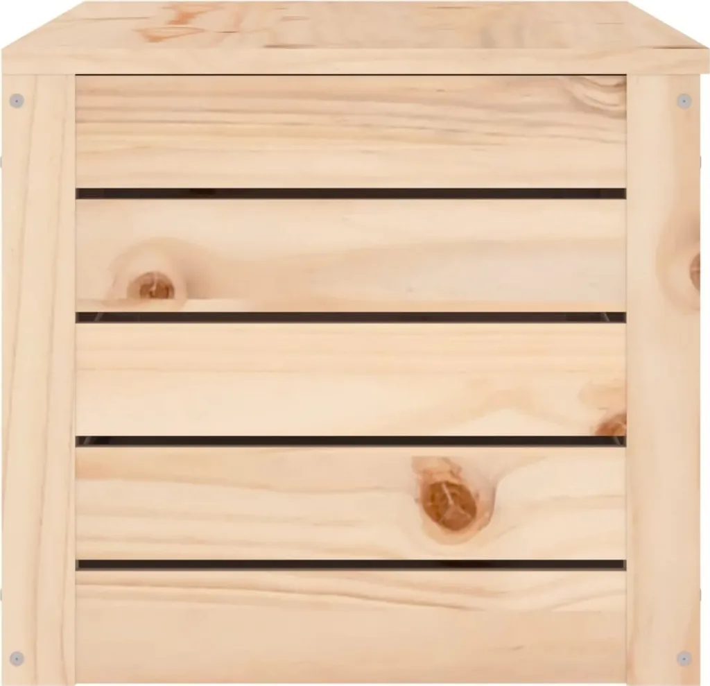 Cassapanca Porta Giochi The Living Store 89cm in Pino Naturale Sicuro - 8