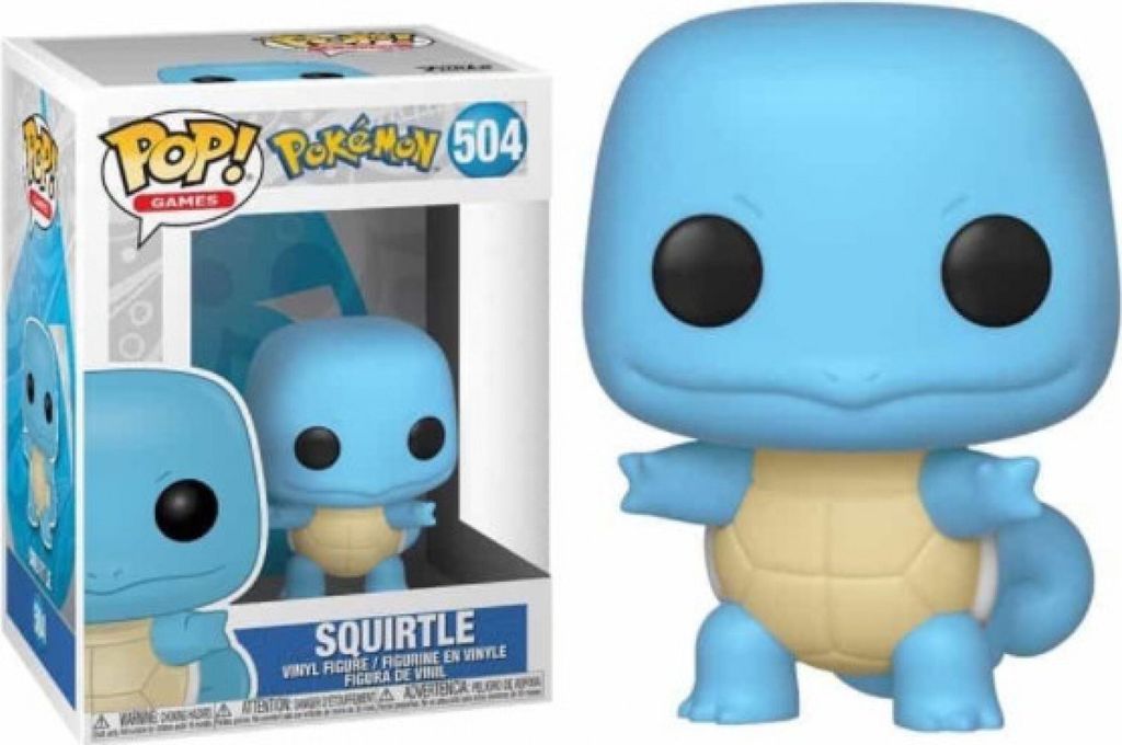 Pokemon POP! Games Vinyl Figur Squirtle (EMEA) 9 cm Produktbild 4