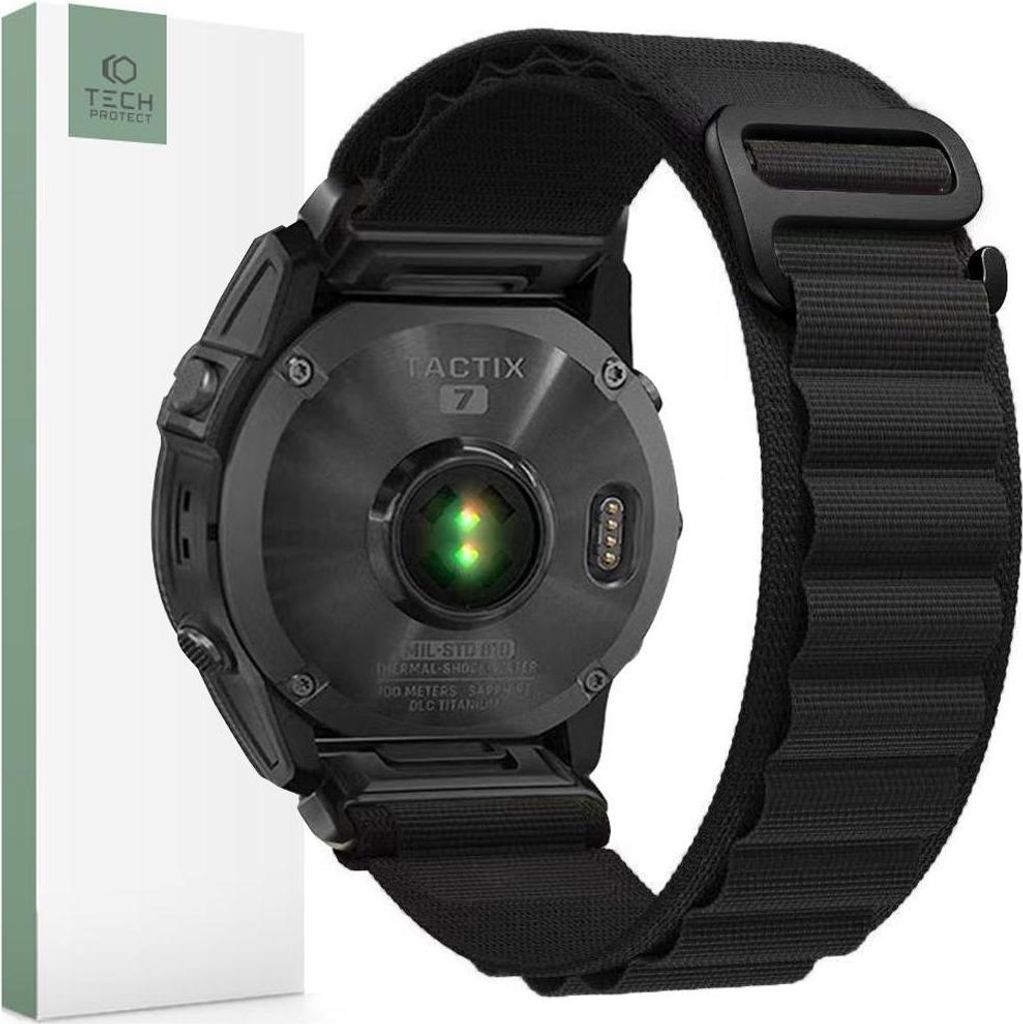 Tech-Protect Nylon Pro Klockarmband För Garmin Fenix 6X/7X Immagine del prodotto 