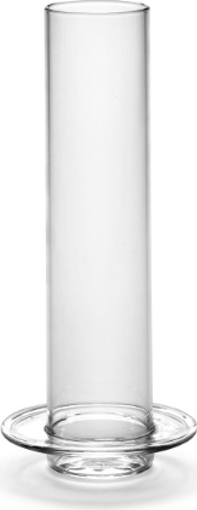 Serax Vase - Vase für Blumen Towers, Glas, L 10,8 cm, B 5,9 cm, H 27,5 cm