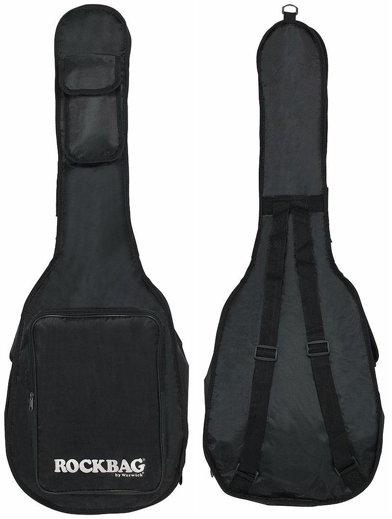 RockBag RB20528B Basic Tasche für Konzertgitarre, Gigbag für Konzertgitarre Black
