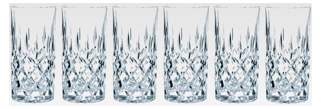 Noblesse Longdrinkgläser, 6 Stück