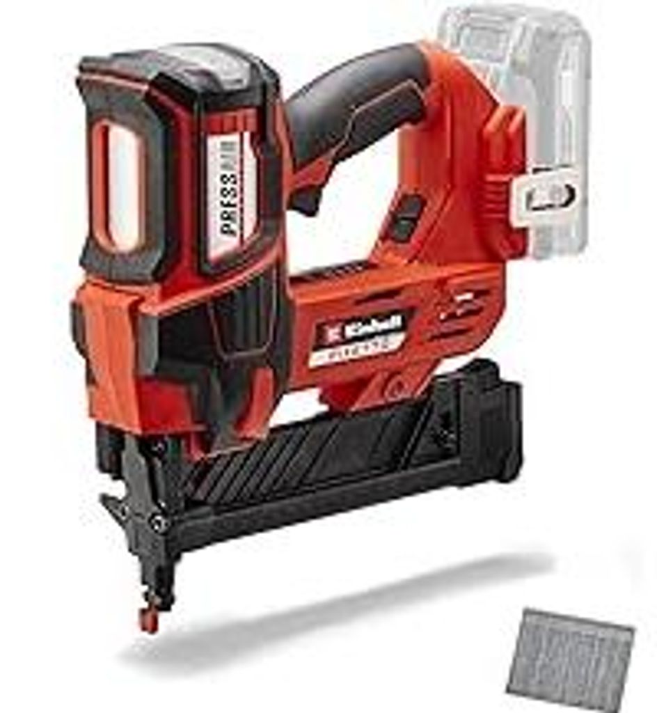 Einhell Professional Akku-Nagler FIXETTO 18/50 N Power X-Change (18V, 60 Schuss/min, max. 50 mm Nagellänge, Tiefeneinstellung, Einzel-/Serienschus...
