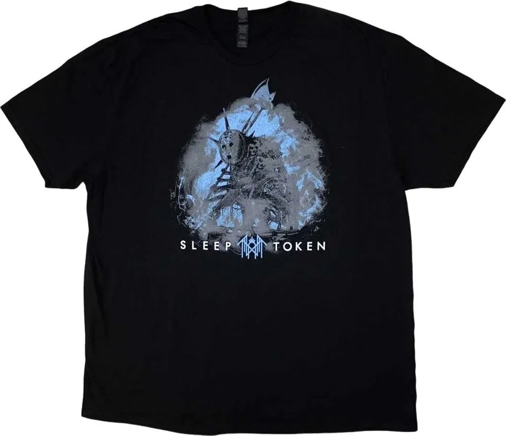 T-shirt Sleep Token Chokehold Noir XL Idéal pour Concerts et Fans