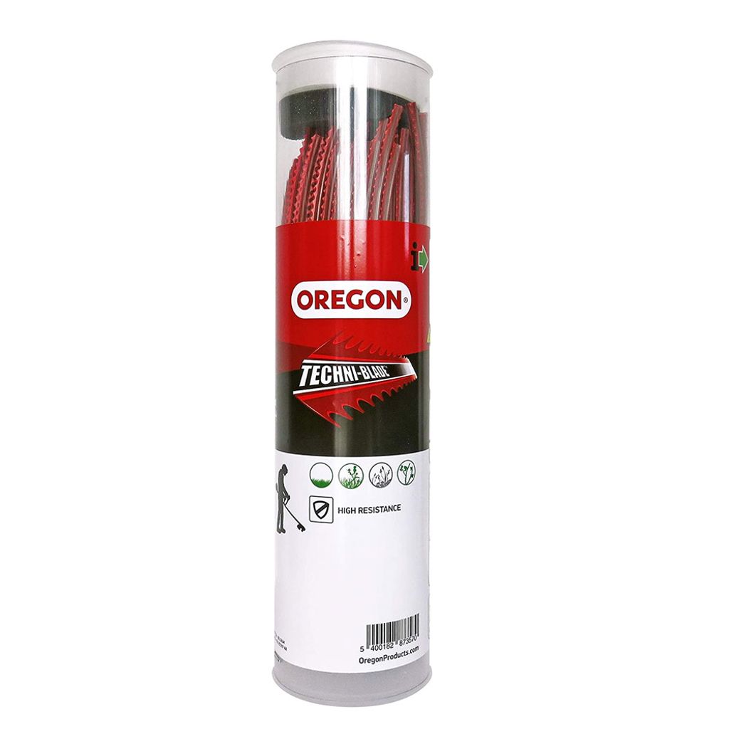 Oregon Techni-Blade Trimmerfaden 7,0 mm 26 cm Rot 155 Stück Produktbild 