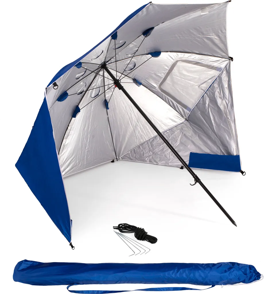 Parasol de plage 2IN1 pour pique-nique et camping sans insectes