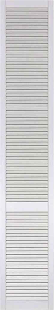 ben+camilla.com offene Lamellentür 242,2x39,4cm weiß PREMIUM LACKIERT Massivholz Kiefer