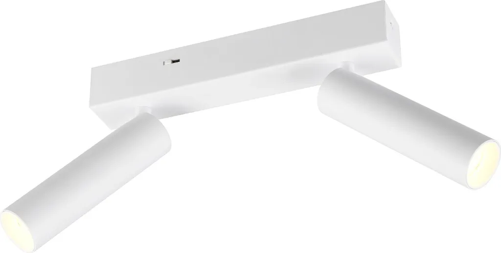 Éclairage sans zone d'ombre spot AMBALA TRIO blanc 26cm orientable