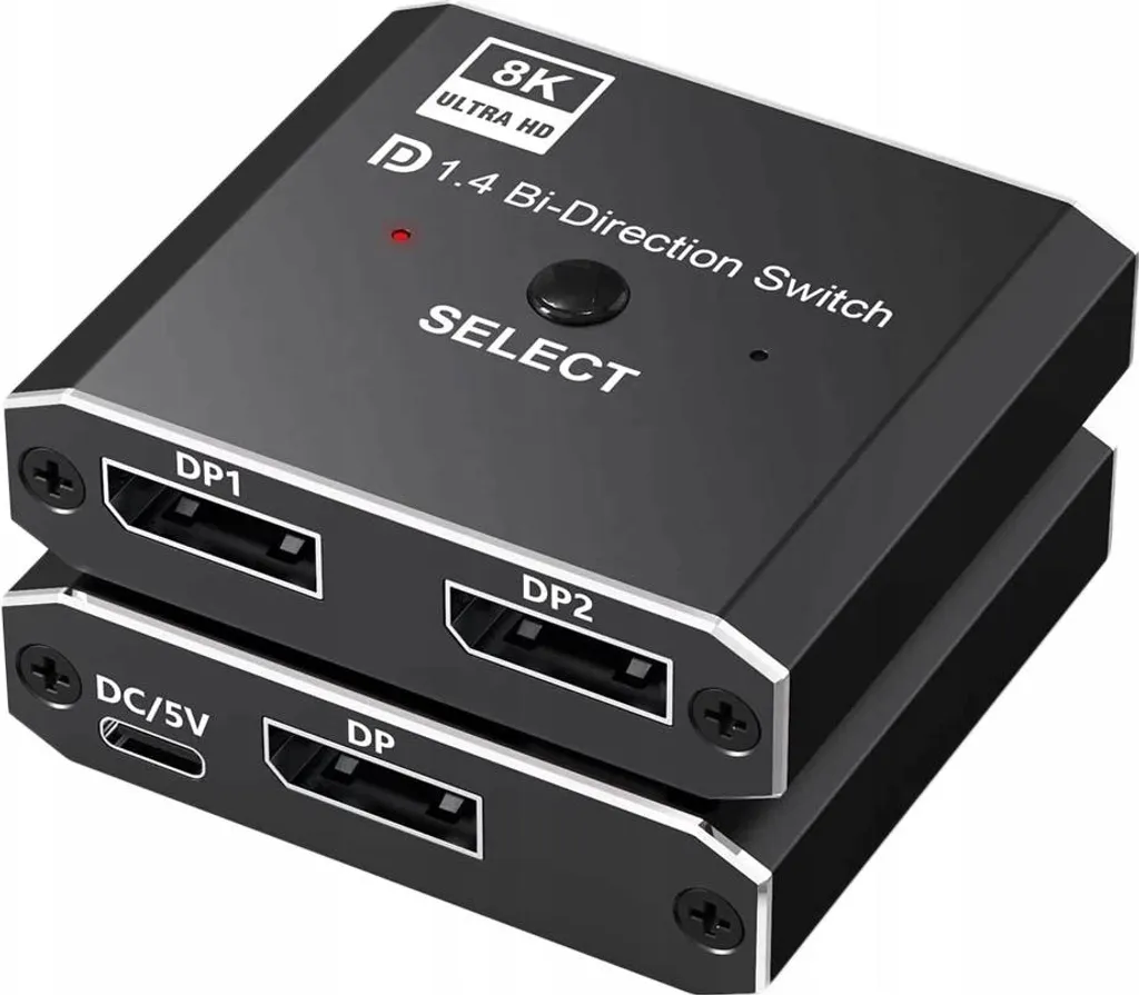 Sélecteur DP 2.1 : Évitez de débrancher vos câbles 4K 240Hz 144Hz 8K
