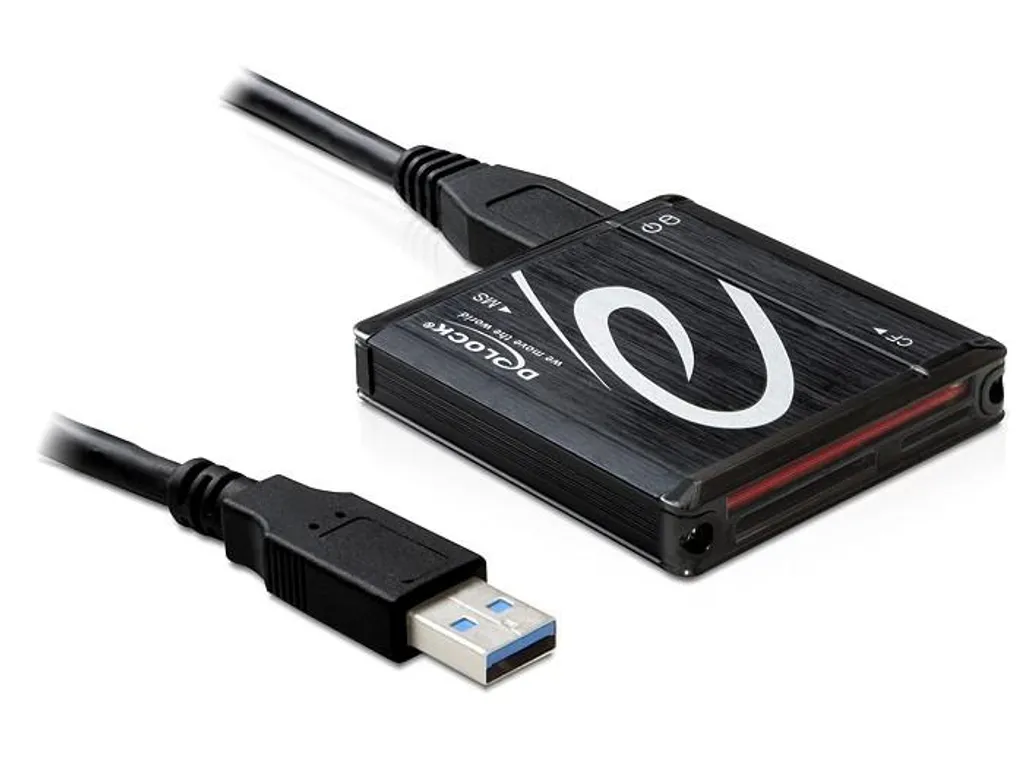 Delock 91704 USB 3.0 Card Reader All-in-One | Lettore Professionale 5Gbps