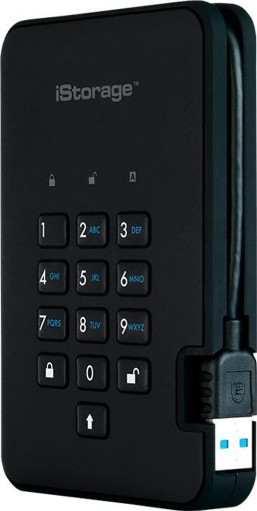 iStorage diskAshur² - Festplatte - verschlüsselt - 2 TB - Produktbild 