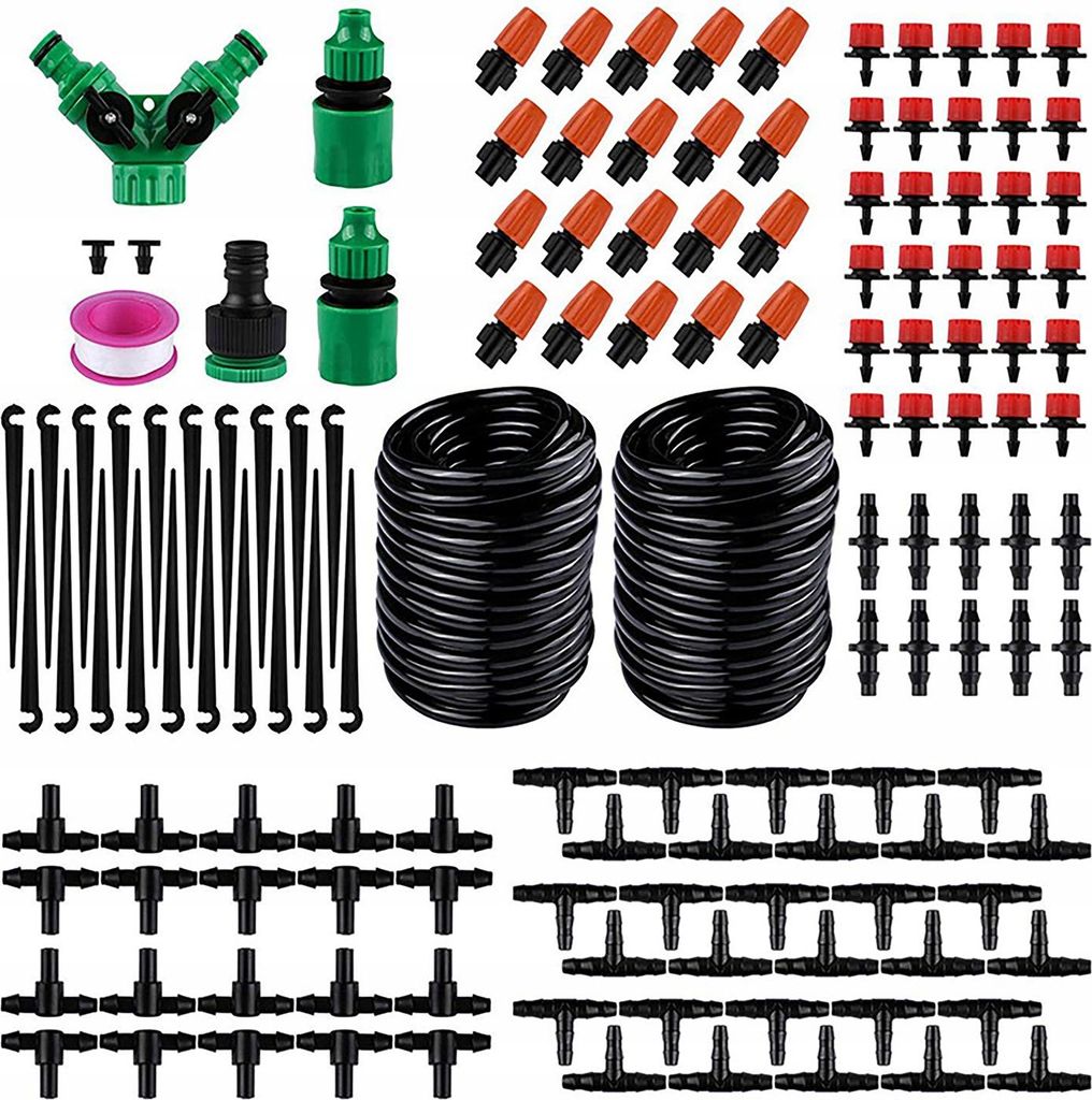 Automatisches Rasenbewässerungsset 30M Bewässerungssystem